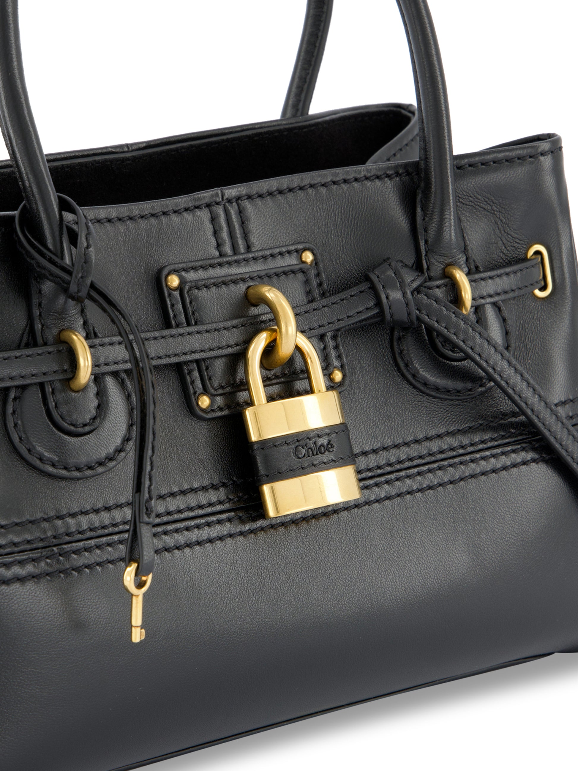 Borsa in Pelle con Lucchetto CH26WS823S60 001 CHLOE' 