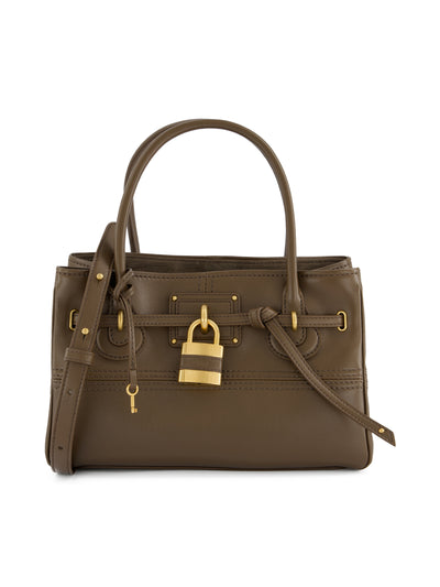 Borsa in Pelle con Lucchetto CH26WS823S60 20U CHLOE' 