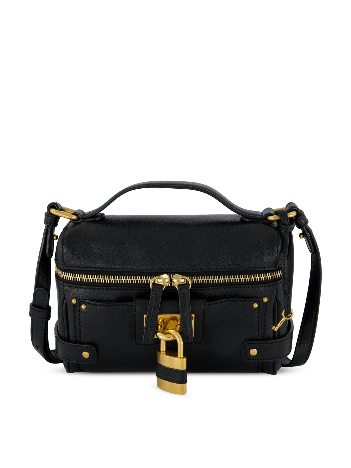Borsa Vanity in pelle di bufalo granata. CH26WS855P75 001 CHLOE' 