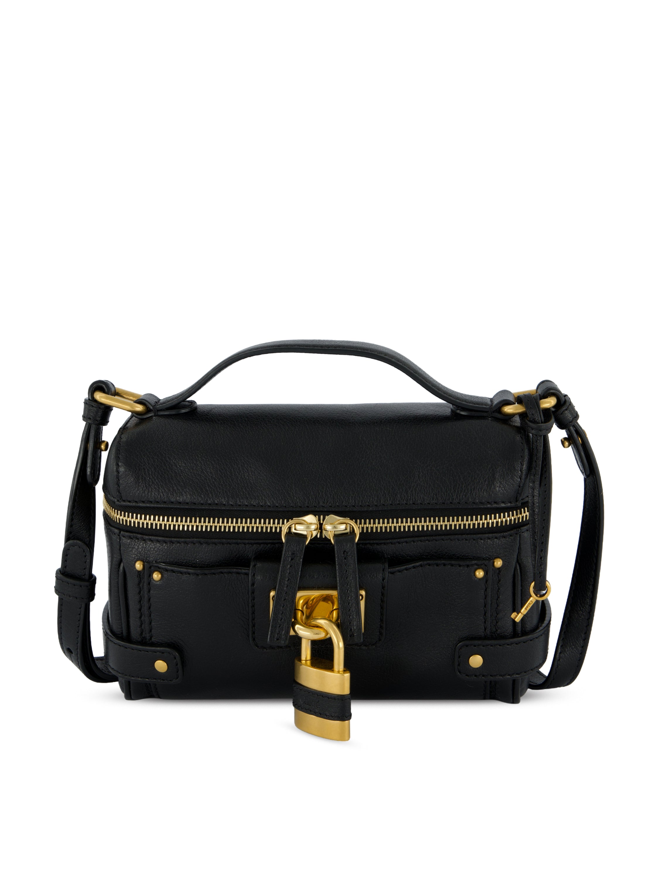 Borsa Vanity in pelle di bufalo granata. CH26WS855P75 001 CHLOE' 