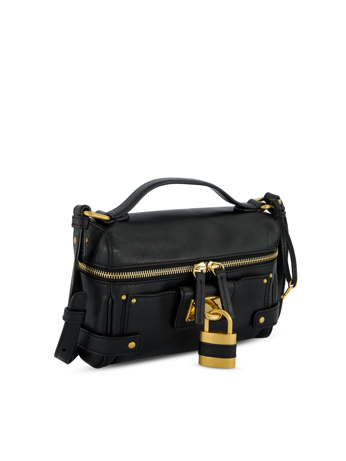 Borsa Vanity in pelle di bufalo granata. CH26WS855P75 001 CHLOE' 