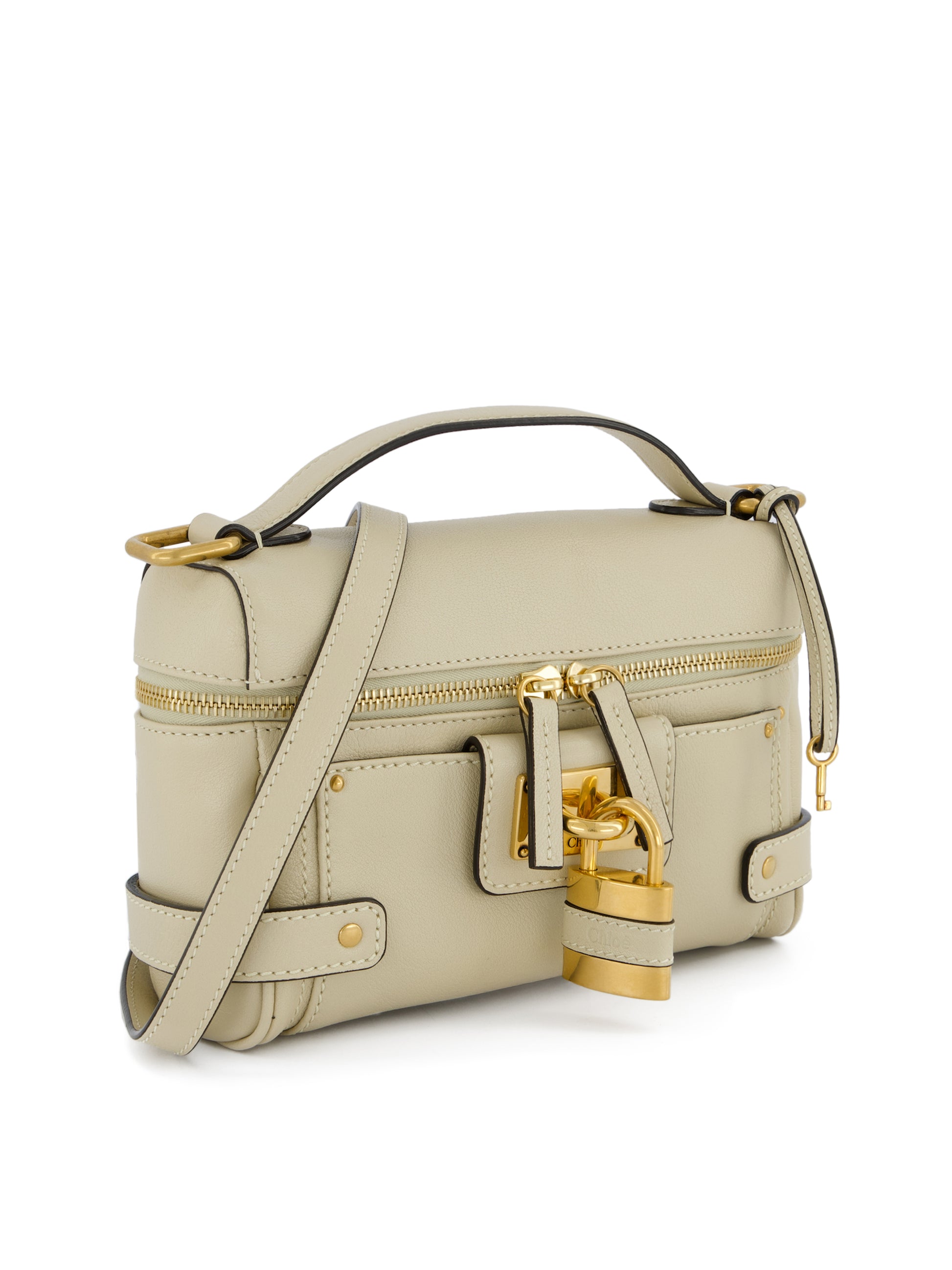 Borsa Vanity in pelle di bufalo granata. CH26WS855P75 20S CHLOE' 