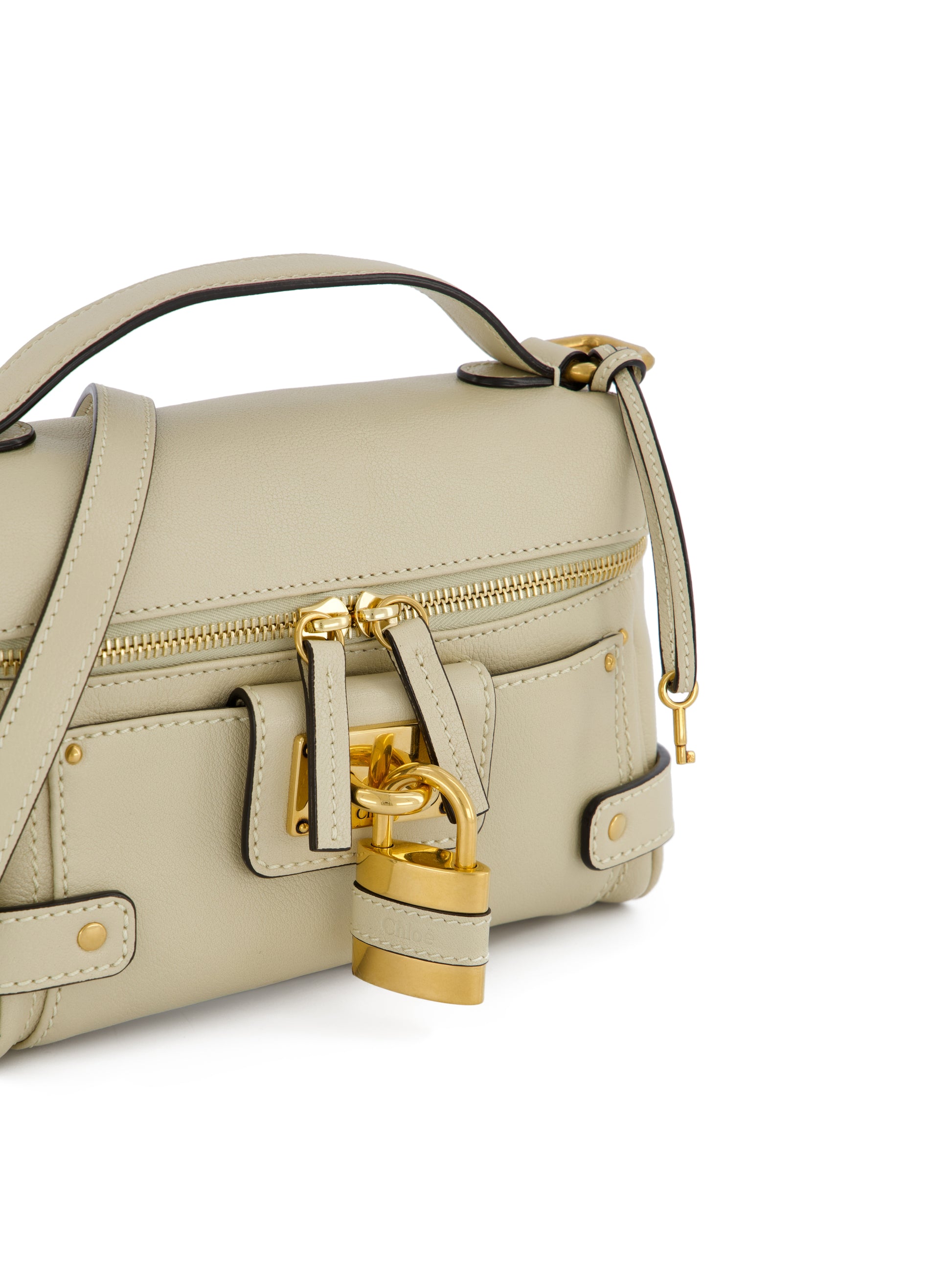 Borsa Vanity in pelle di bufalo granata. CH26WS855P75 20S CHLOE' 