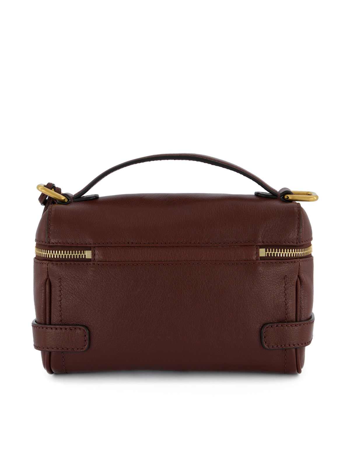 Borsa Vanity in pelle di bufalo granata. CH26WS855P75 27M CHLOE' 