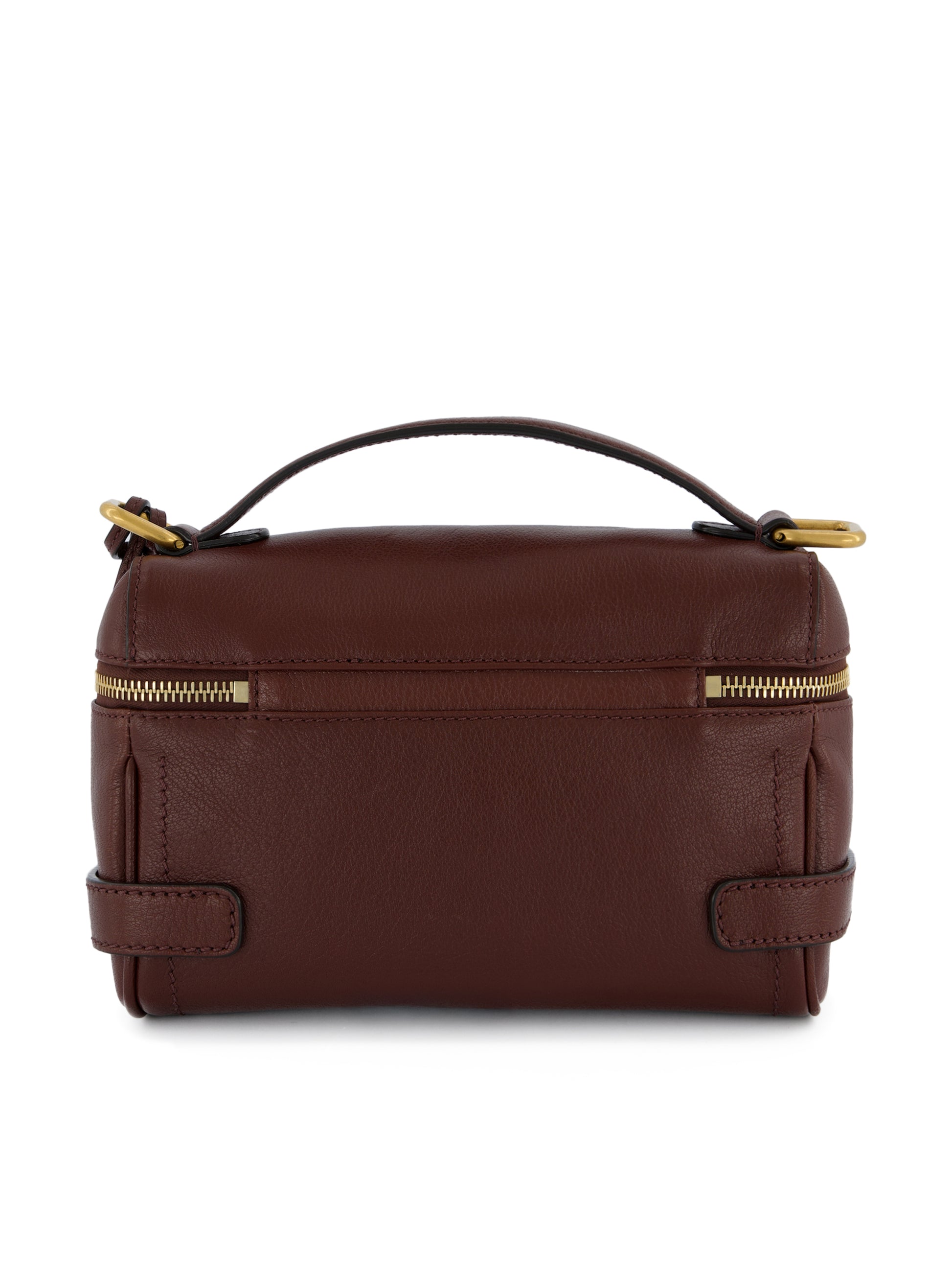 Borsa Vanity in pelle di bufalo granata. CH26WS855P75 27M CHLOE' 
