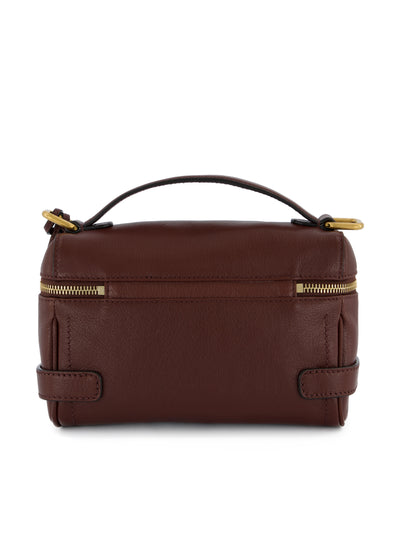 Borsa Vanity in pelle di bufalo granata. CH26WS855P75 27M CHLOE' 