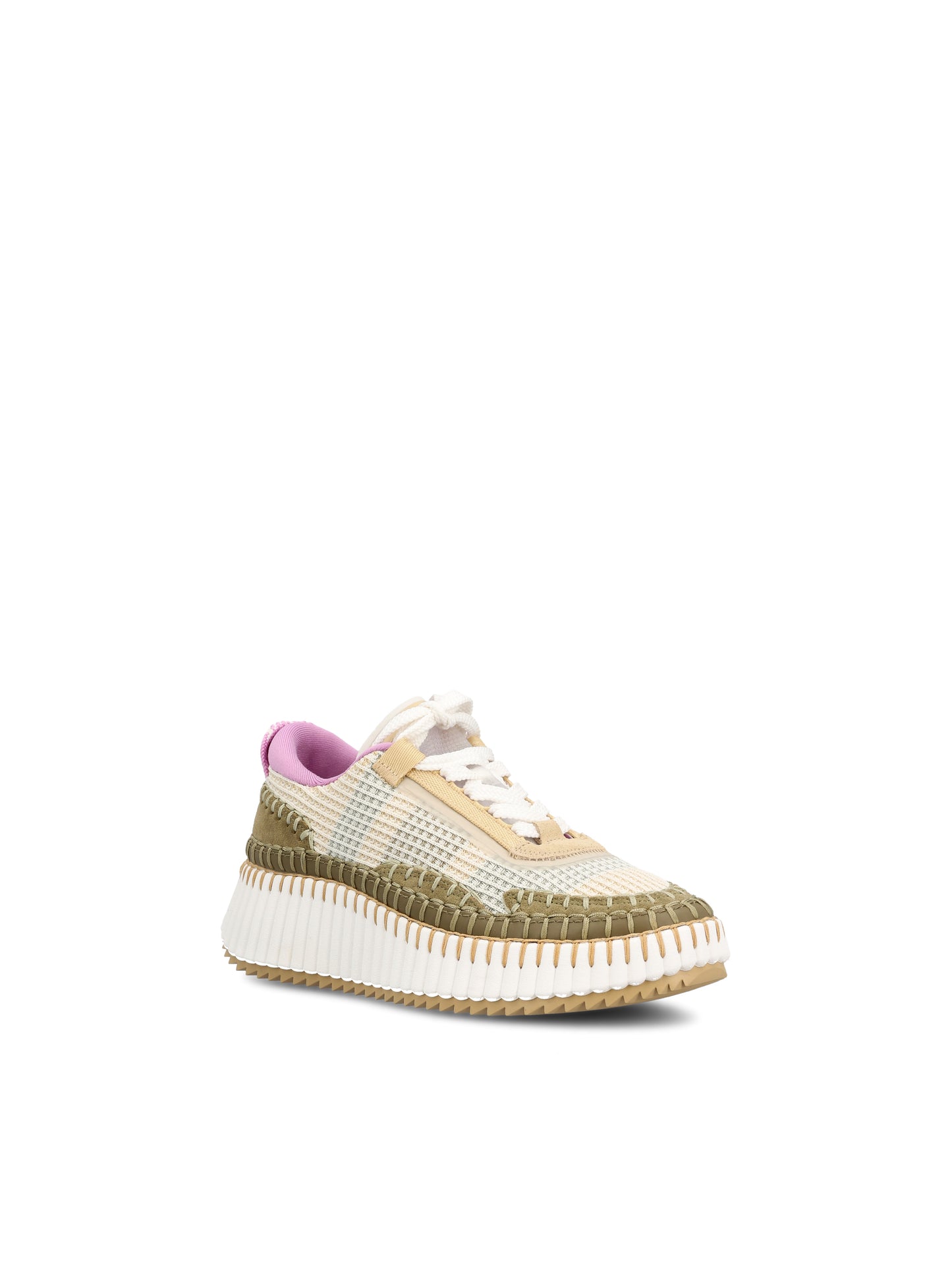 Sneakers realizzate in materiali riciclati. CHC22S579Y0 38A CHLOE' 