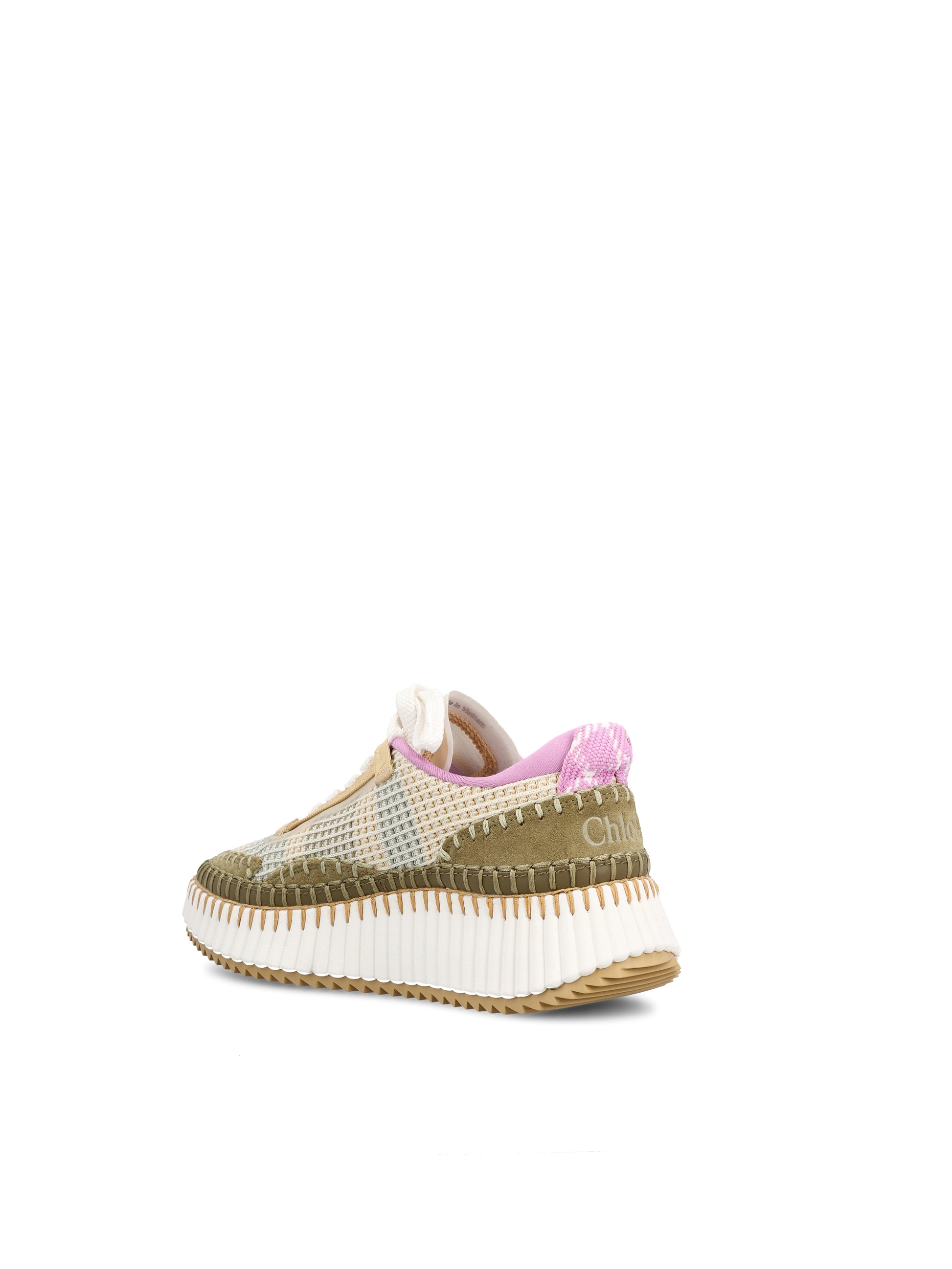 Sneakers realizzate in materiali riciclati. CHC22S579Y0 38A CHLOE' 