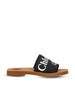 Ciabatte realizzate in lino CHC22U188Z3 001 CHLOE' 