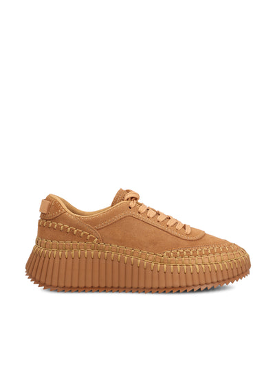 Sneakers realizzate in pelle. CHC24A00RMS 20R CHLOE' 