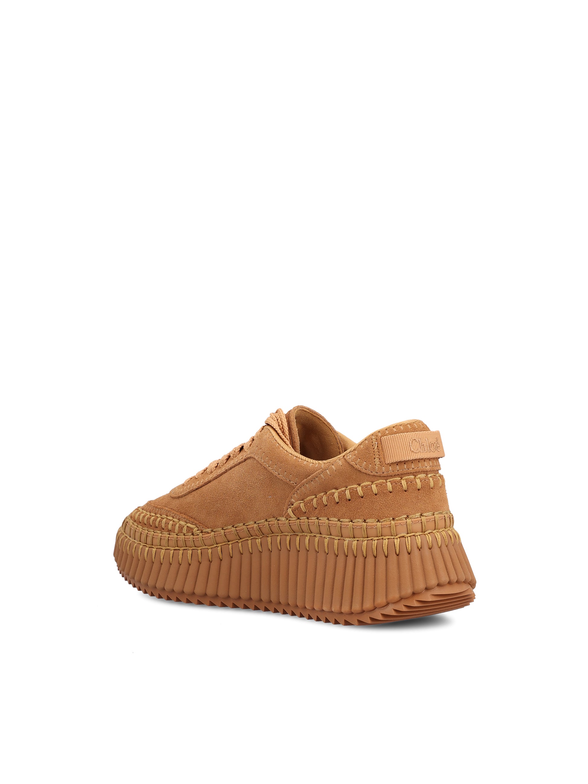 Sneakers realizzate in pelle. CHC24A00RMS 20R CHLOE' 