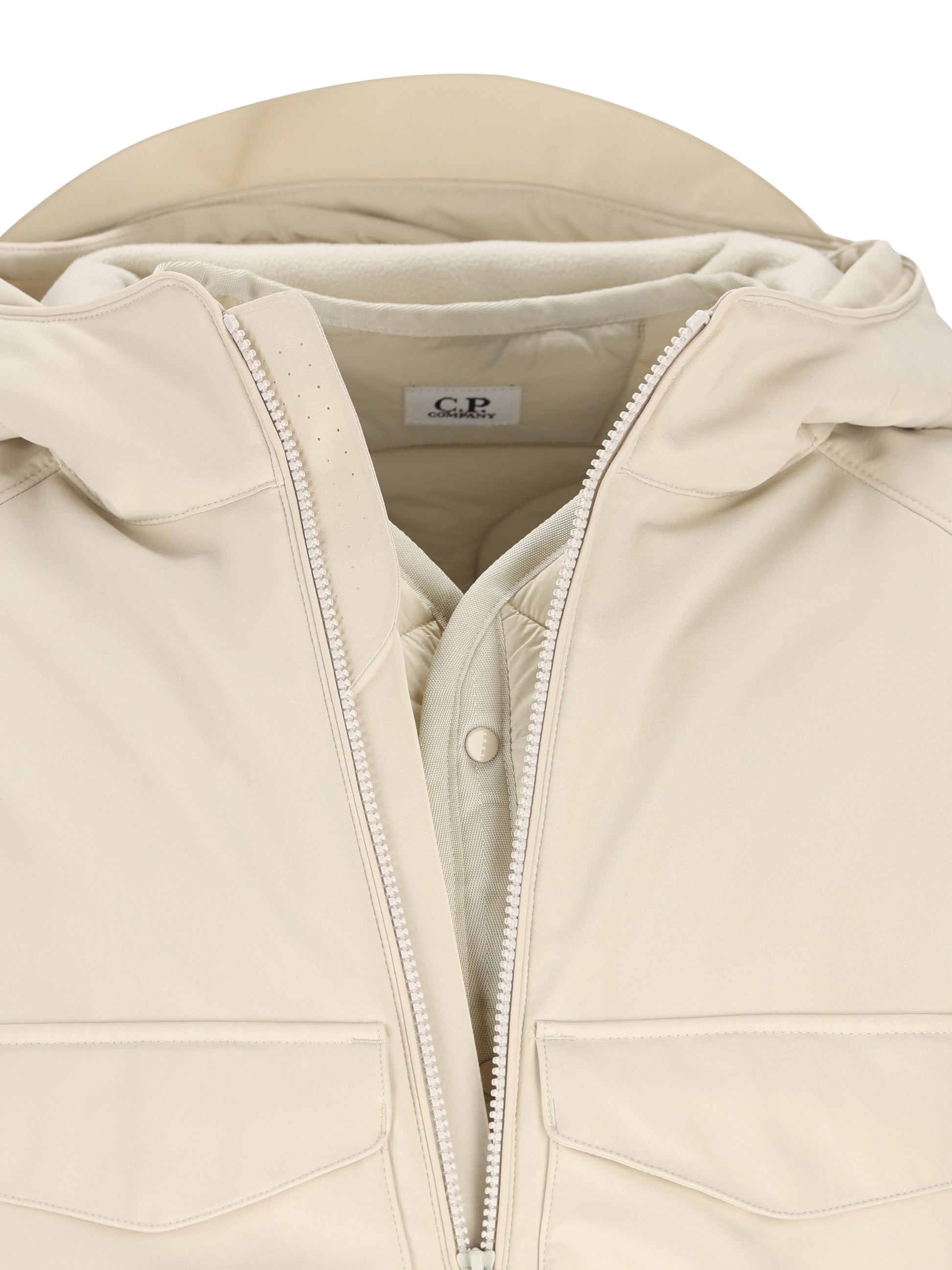 Giacca C.P. Shell-R Padded Hooded Lens 21CMOW004A 006097A120 C.P COMPANY 