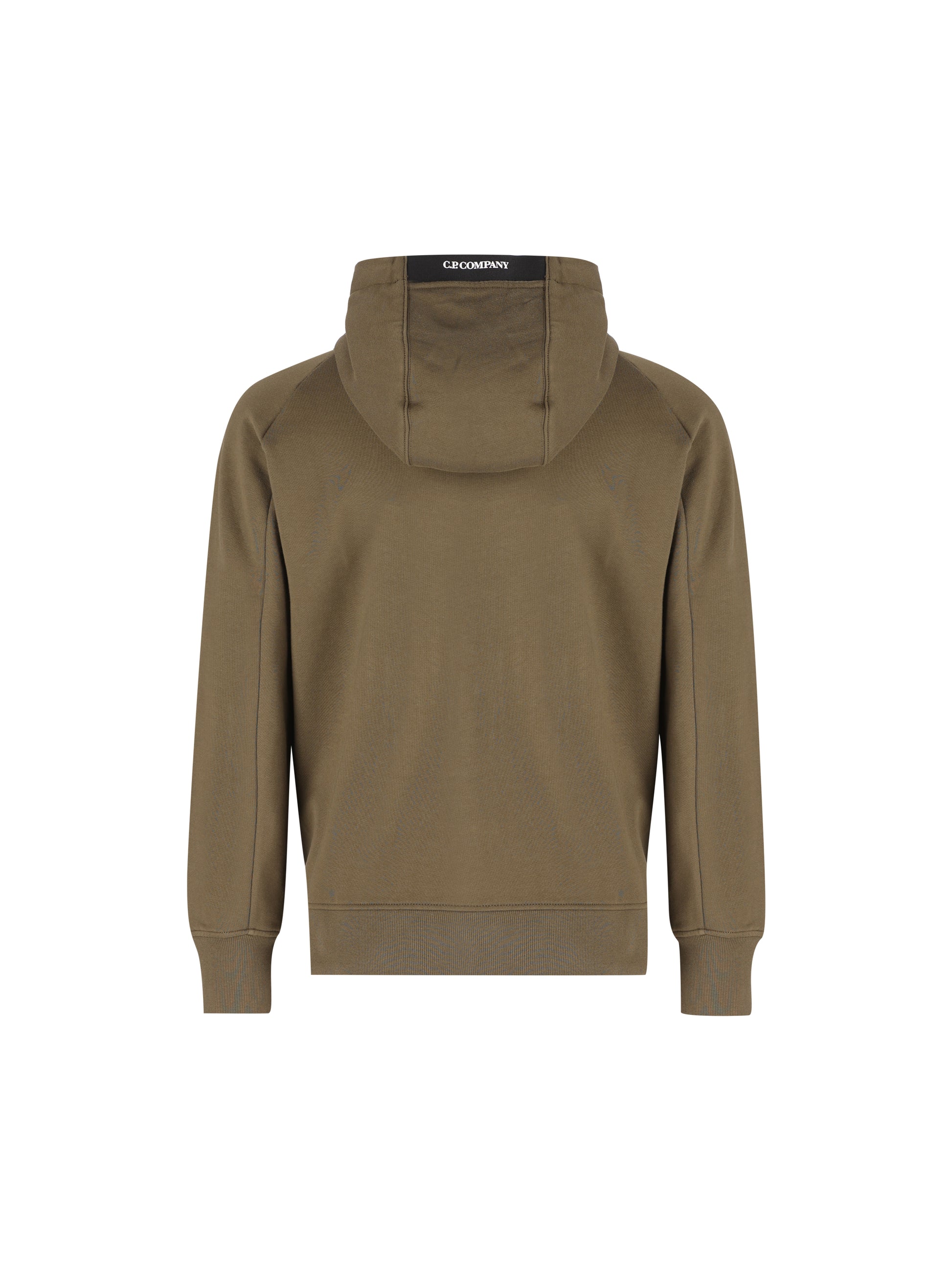 Felpa uomo C.P. Company Diagonal Raised Fleece Lens Hooded Zip 21CMSS716A 005086W683 C.P COMPANY 