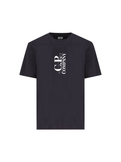 T-Shirt uomo C.P. Company 30/1 Jersey Vertical Logo 21CMTS134A 005100W888 C.P COMPANY 