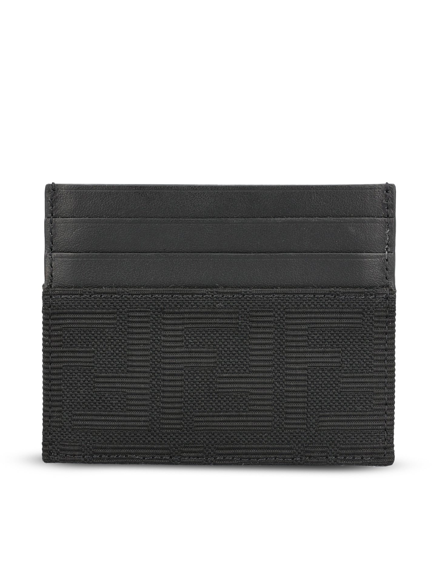 Portacarte FF Jacquard Nero 7M0164 B16FF0QA1 FENDI 