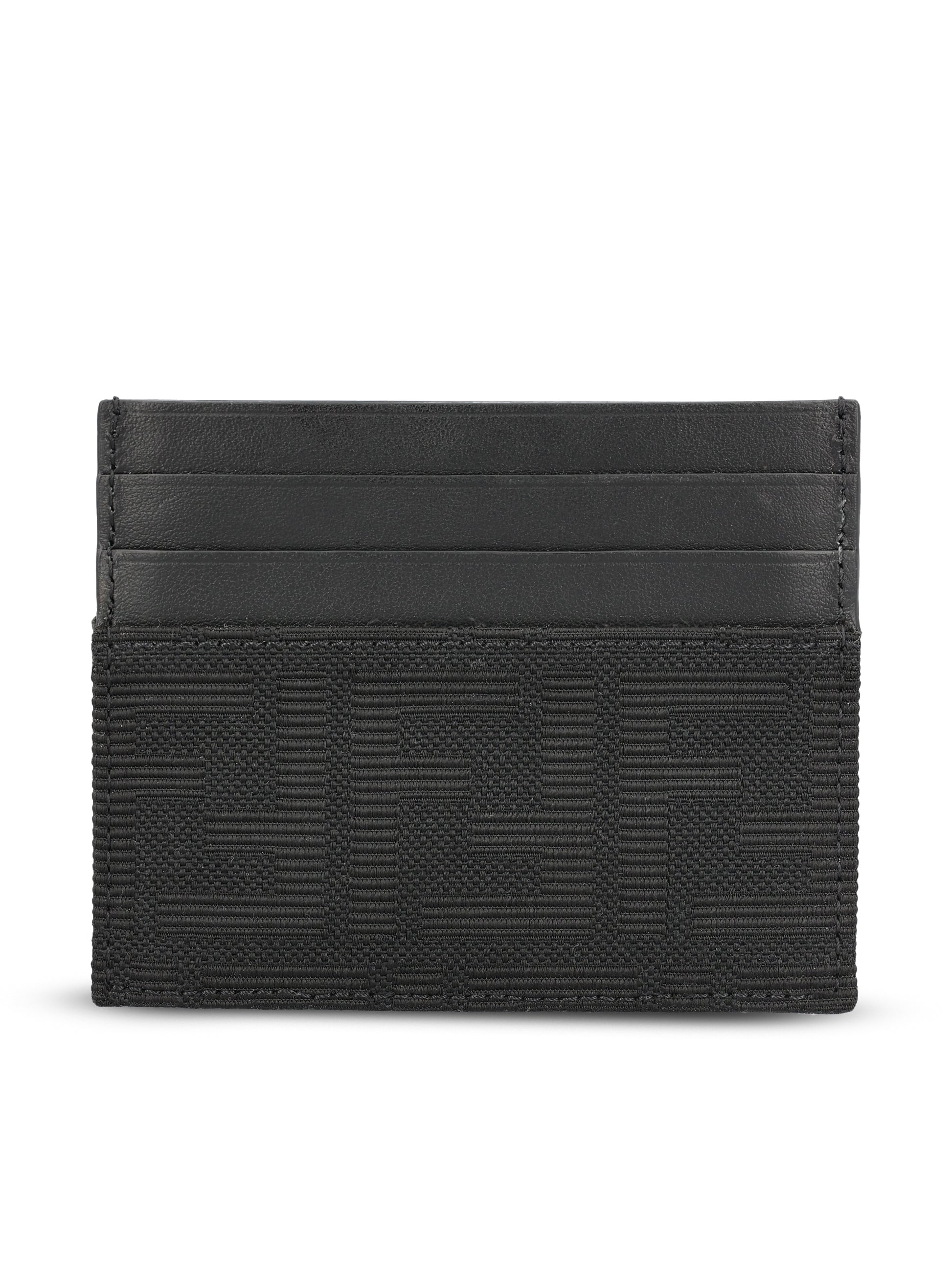 Portacarte FF Jacquard Nero 7M0164 B16FF0QA1 FENDI 