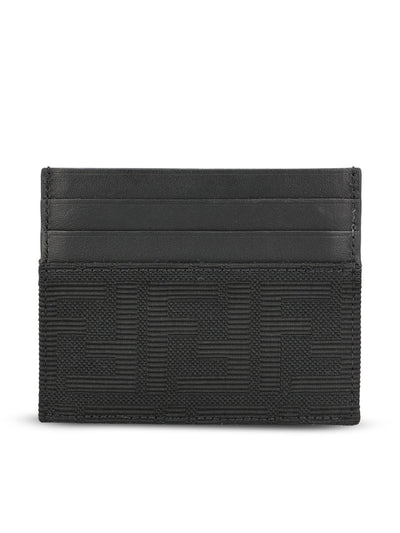 Portacarte FF Jacquard Nero 7M0164 B16FF0QA1 FENDI 