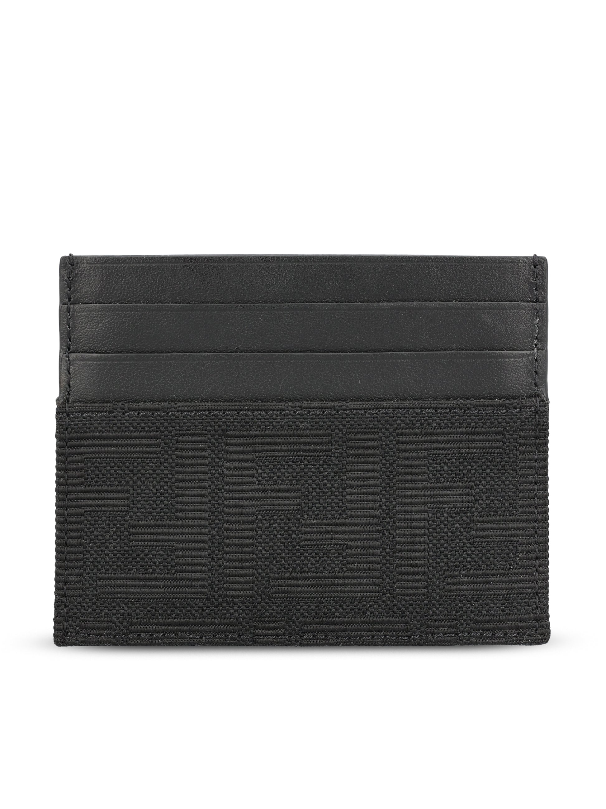 Portacarte FF Jacquard Nero 7M0164 B16FF0QA1 FENDI 