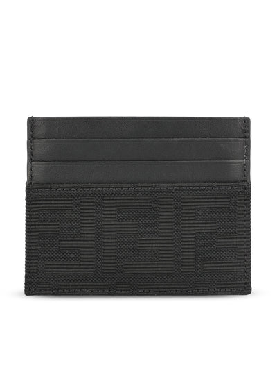 Portacarte FF Jacquard Nero 7M0164 B16FF0QA1 FENDI 