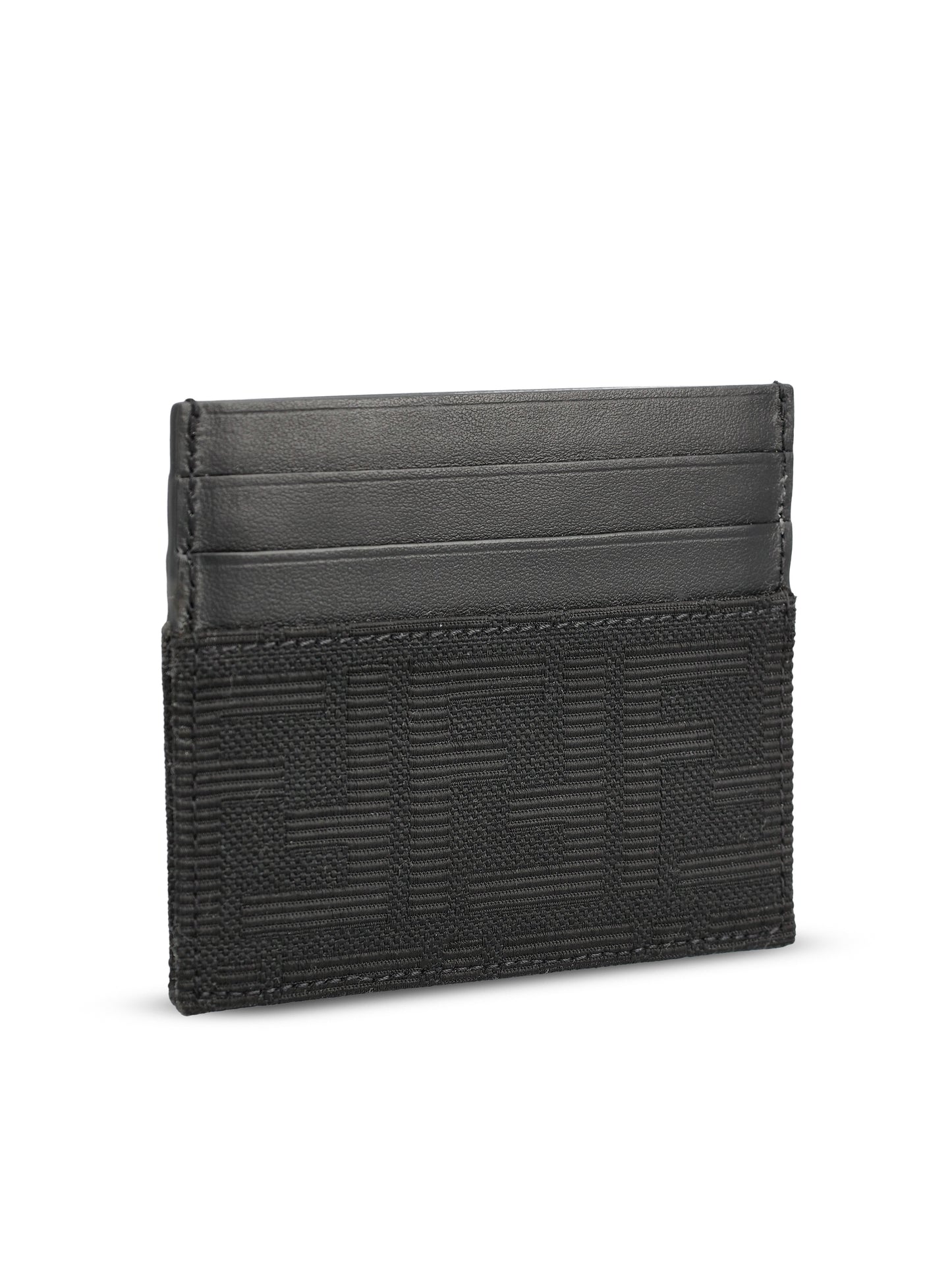 Portacarte FF Jacquard Nero 7M0164 B16FF0QA1 FENDI 