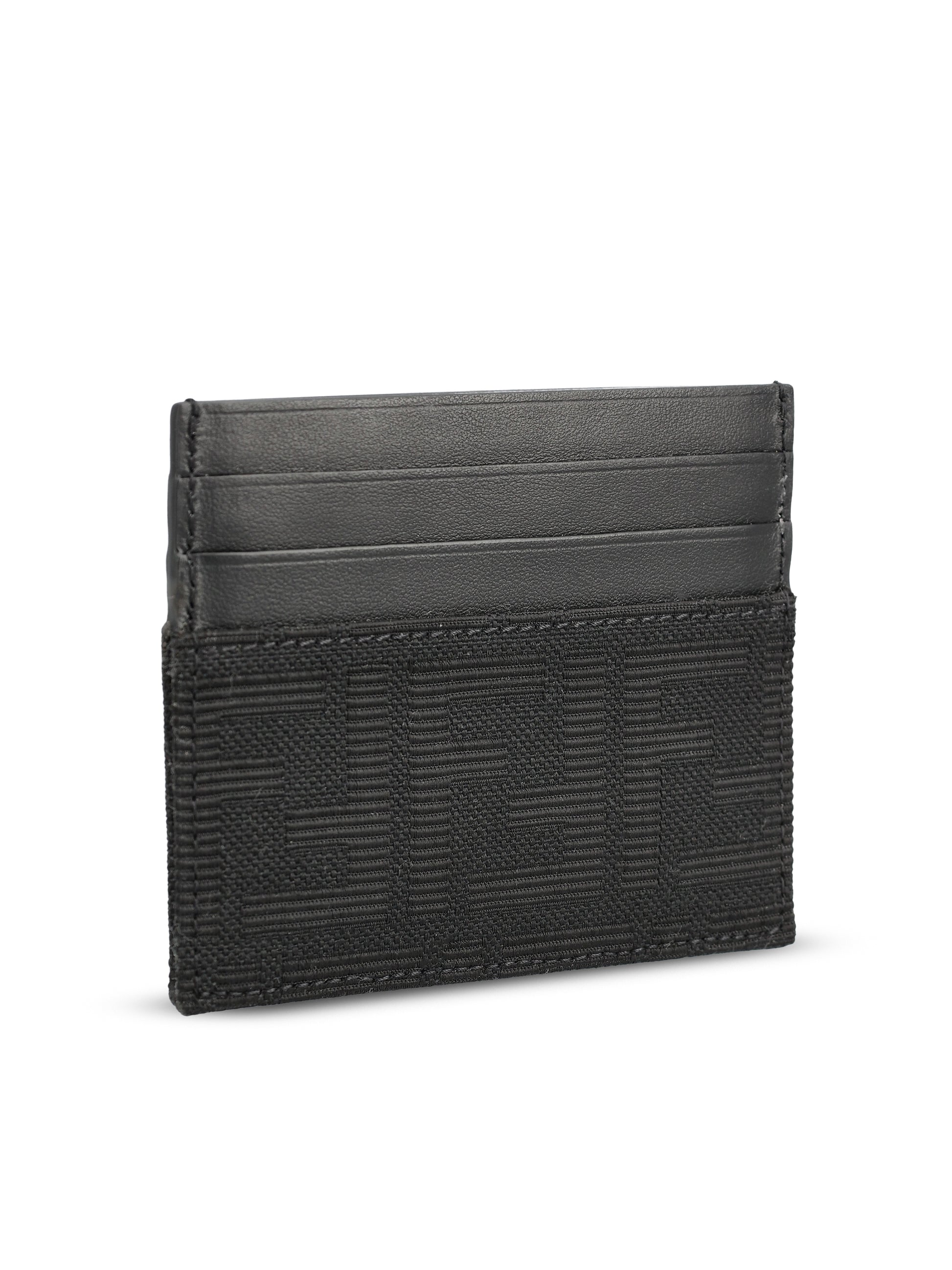 Portacarte FF Jacquard Nero 7M0164 B16FF0QA1 FENDI 