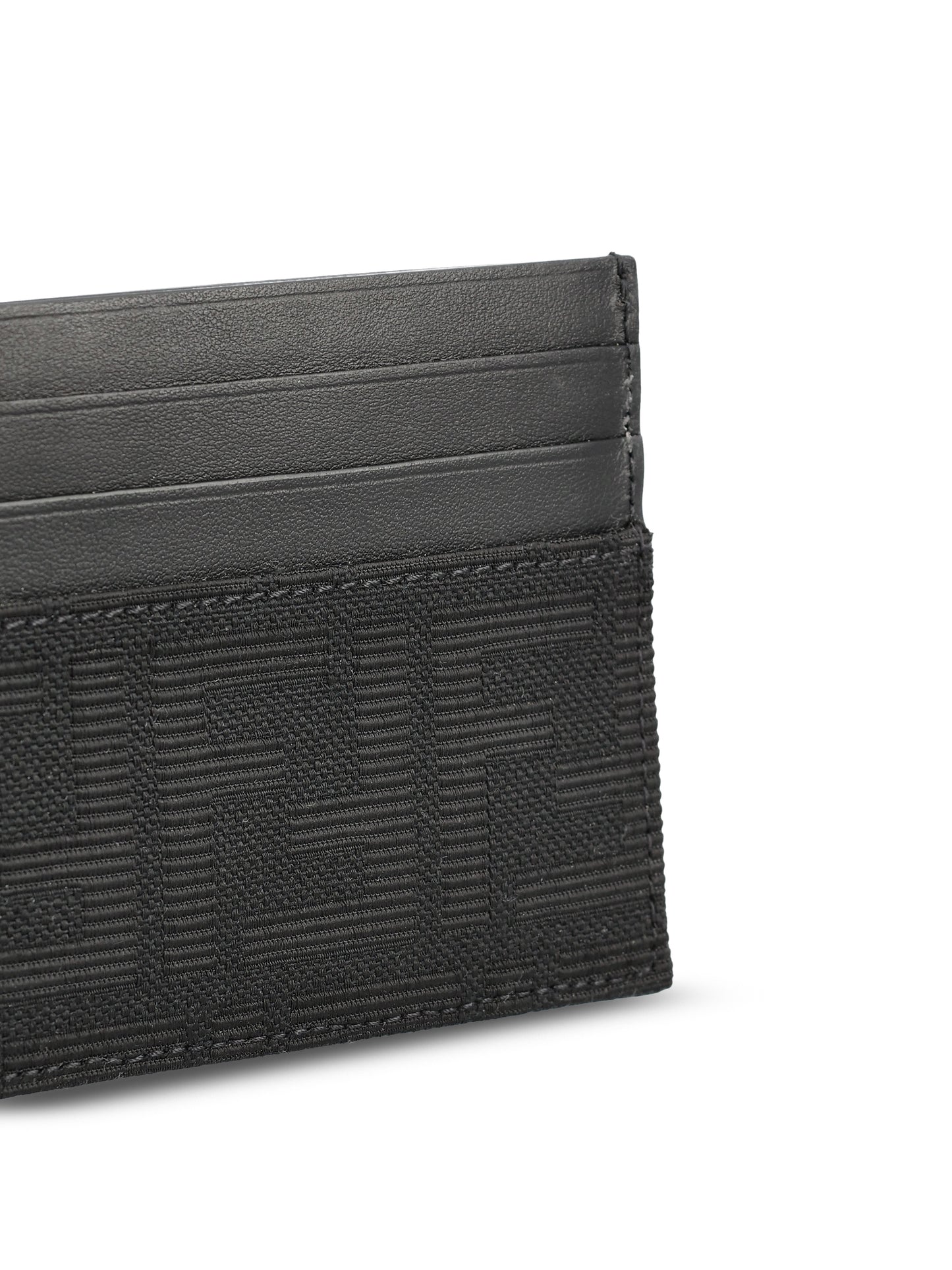 Portacarte FF Jacquard Nero 7M0164 B16FF0QA1 FENDI 