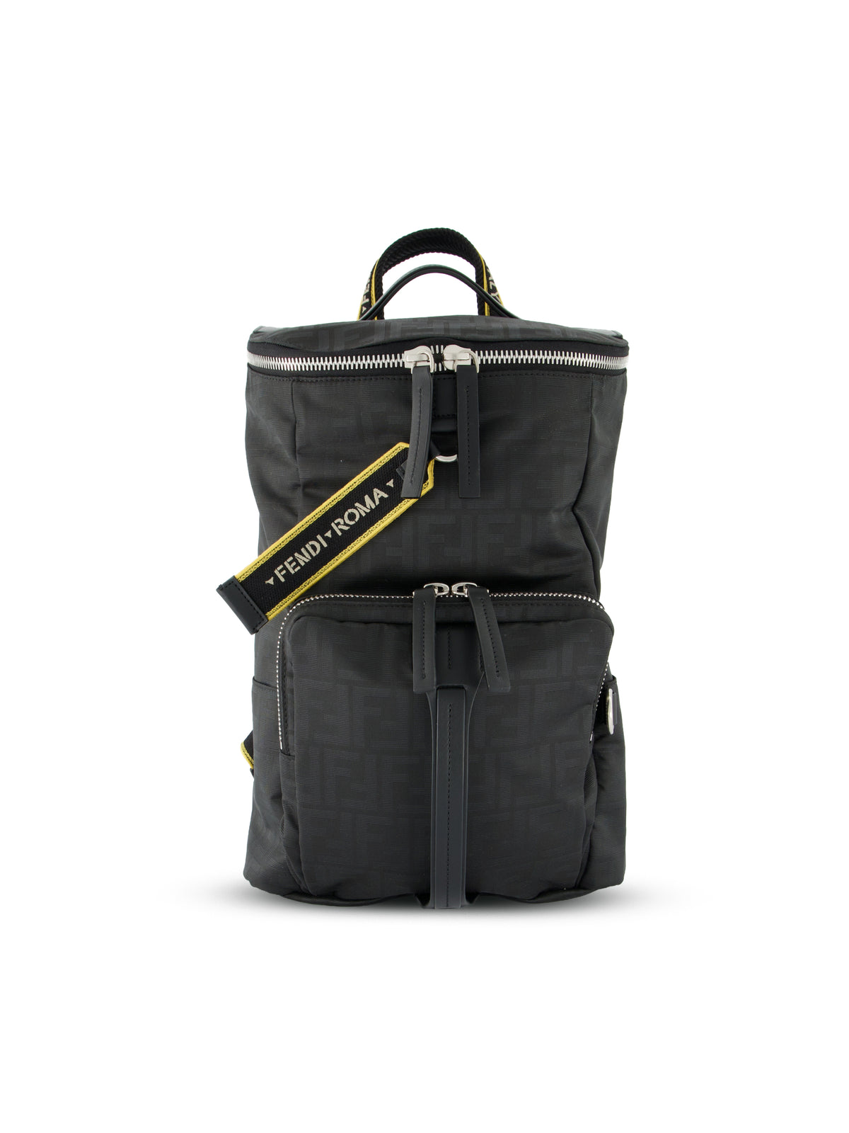 Zaino realizzato in tessuto Superlight FF Zucca nero 7VZ095 B12NF0QA1 FENDI 