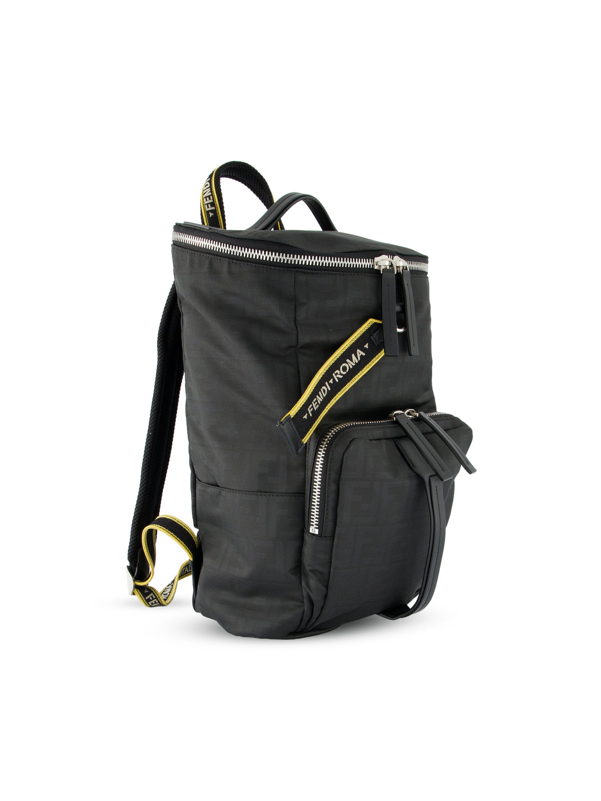 Zaino realizzato in tessuto Superlight FF Zucca nero 7VZ095 B12NF0QA1 FENDI 