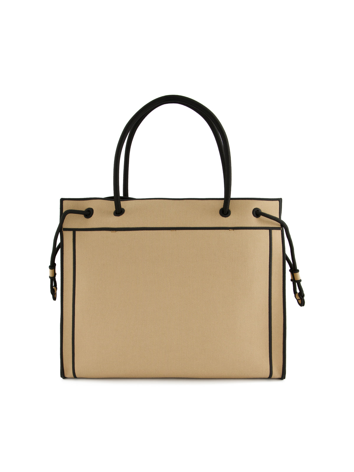 Borsa shopper in tela beige ricamata 8BH379 B20YF0JGH FENDI 