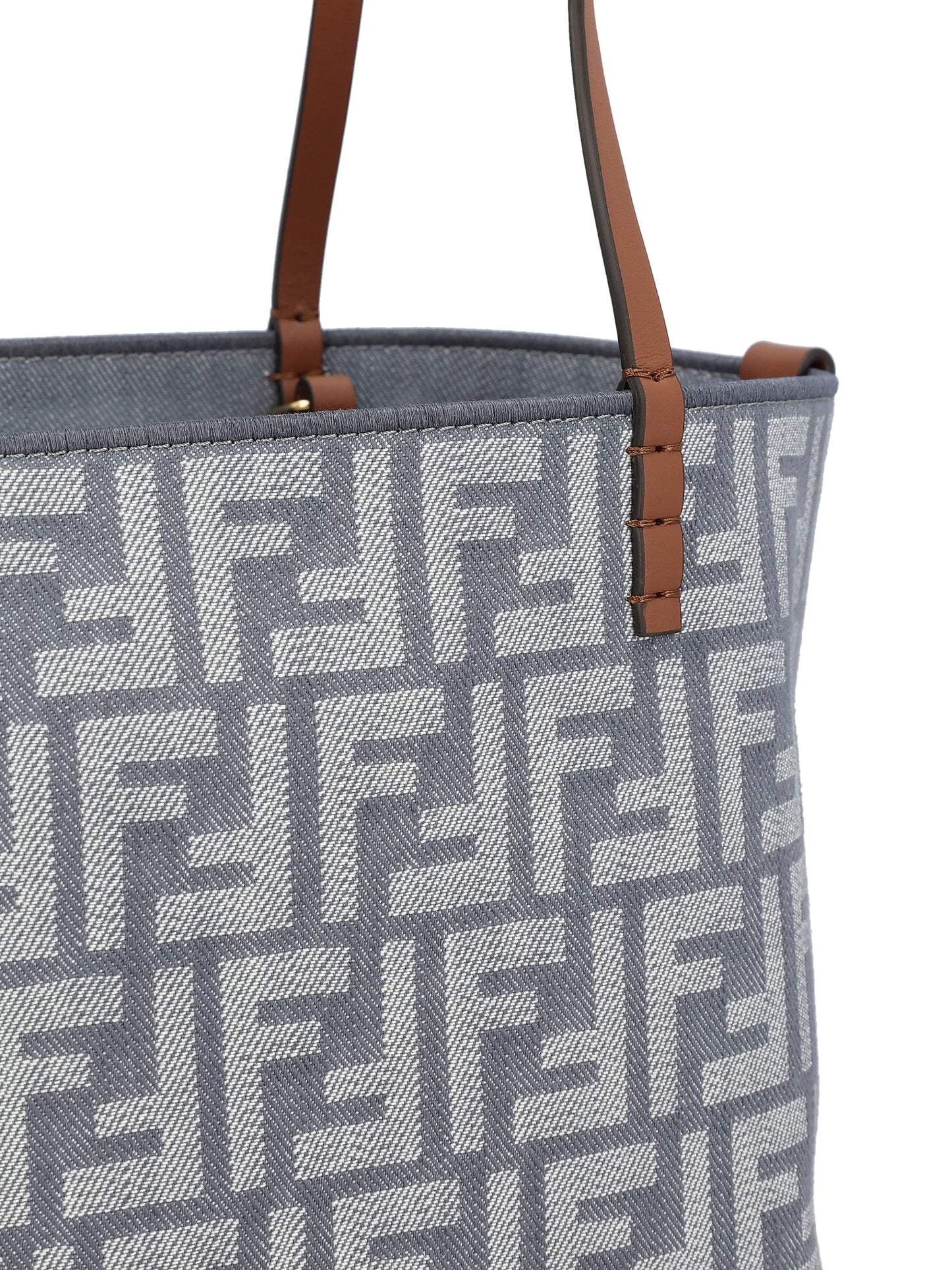 Borsa in jacquard FF. 8BH424 AUT4F1SXQ FENDI 