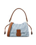 Borsa in denim FF 8BR833 AY6QF1WM6 FENDI 
