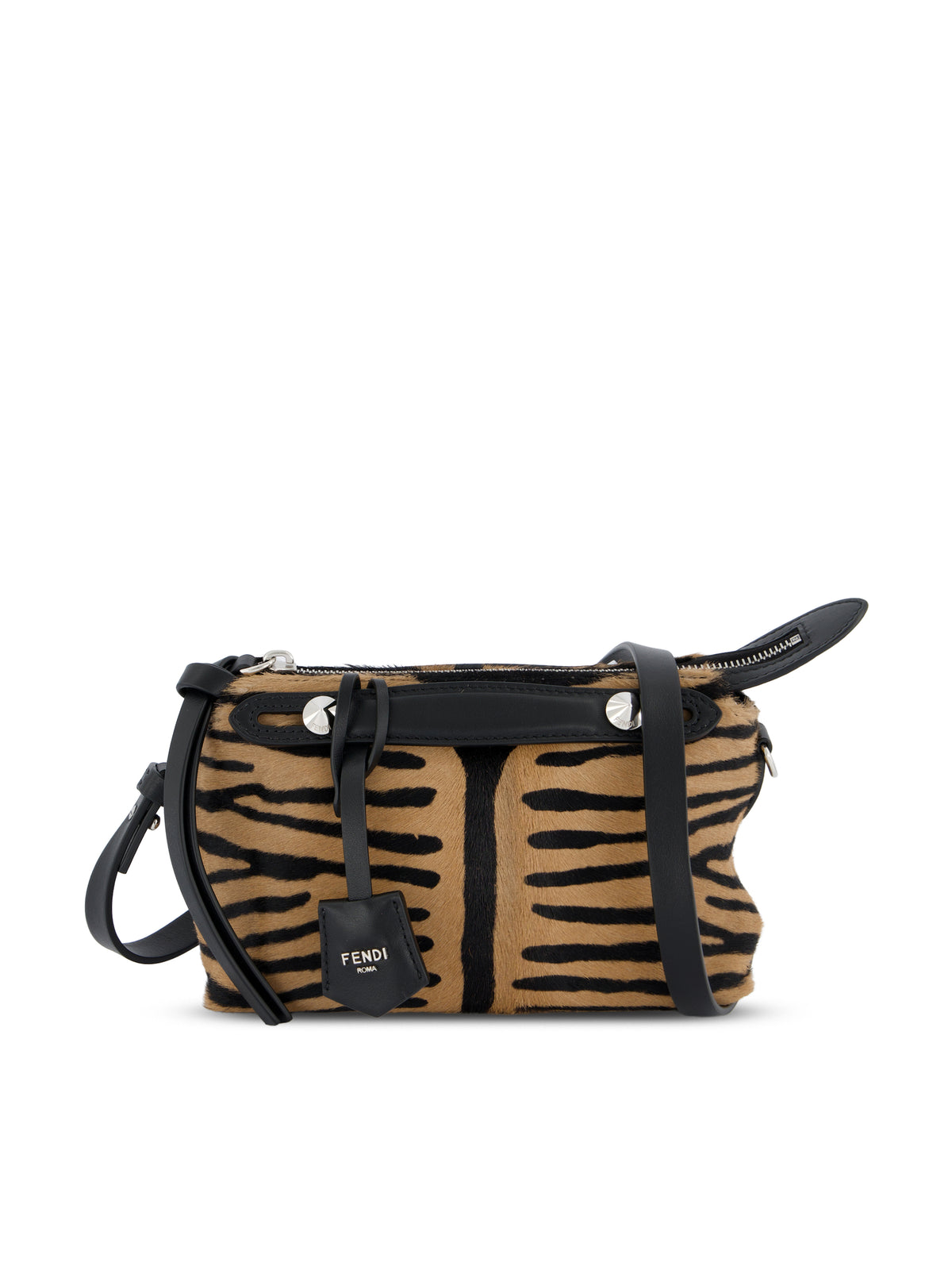 Minibag in pelle effetto cavallino 8BS098 B1F5F0RQ9 FENDI 
