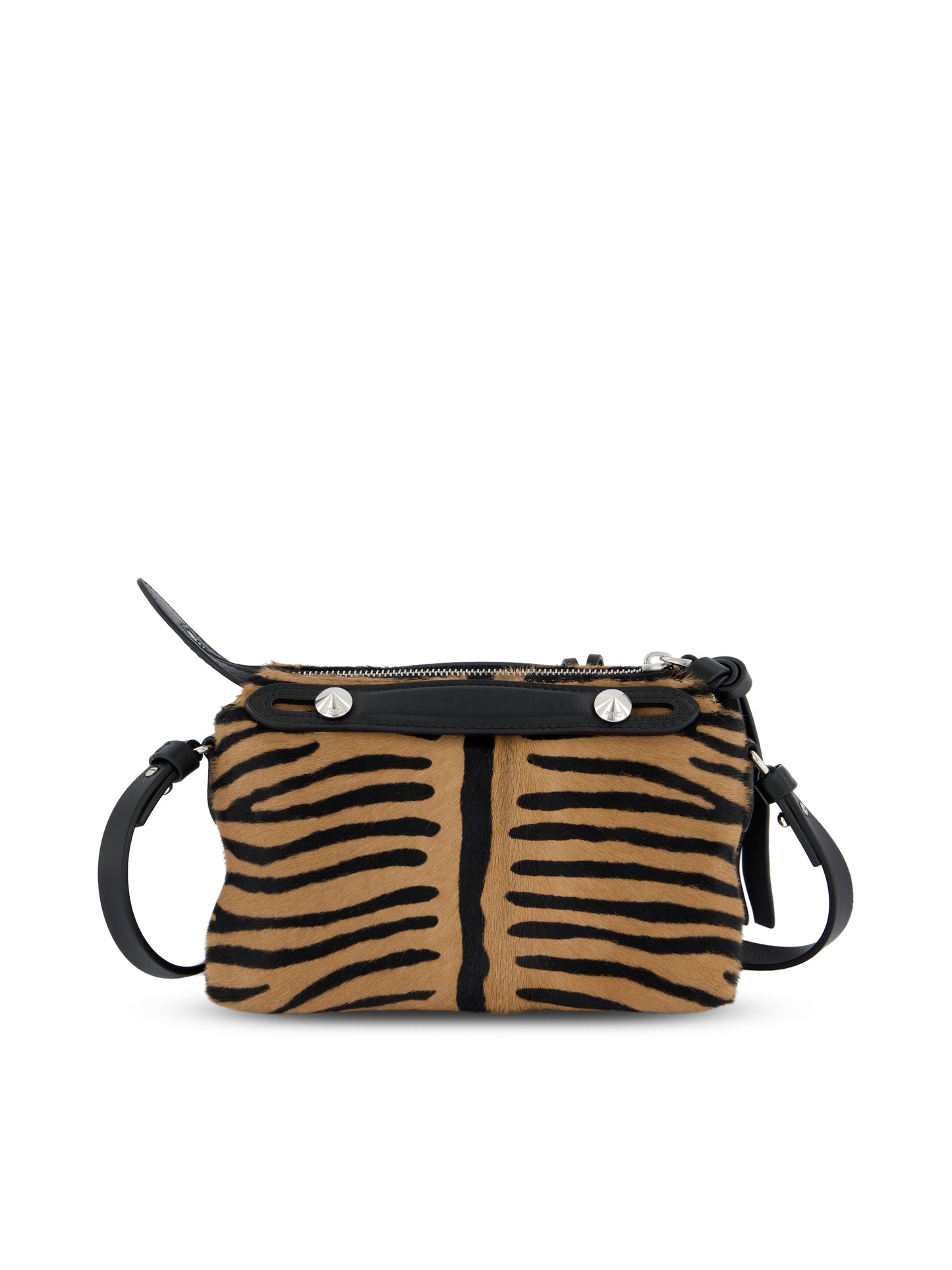 Minibag in pelle effetto cavallino 8BS098 B1F5F0RQ9 FENDI 