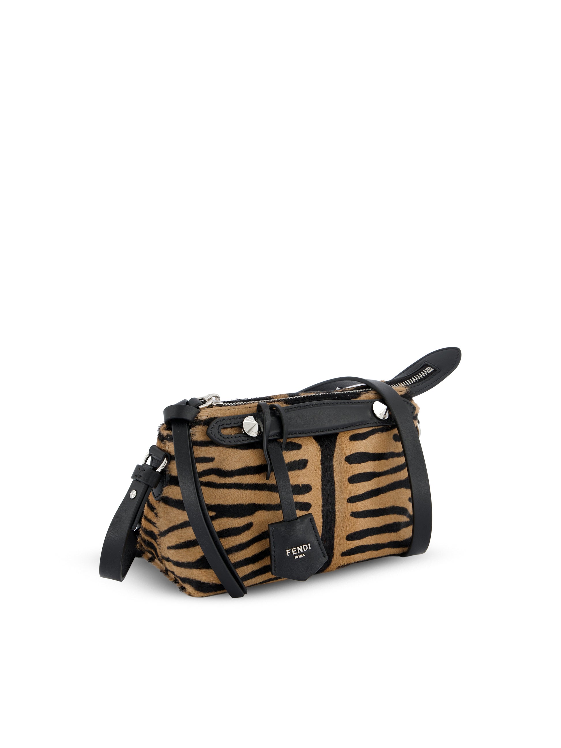 Minibag in pelle effetto cavallino 8BS098 B1F5F0RQ9 FENDI 