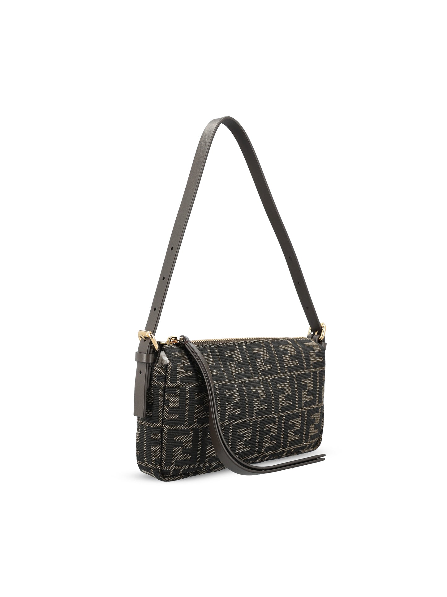 Borsa in tessuto jacquard FF 8BS123 B17AF14YN FENDI 