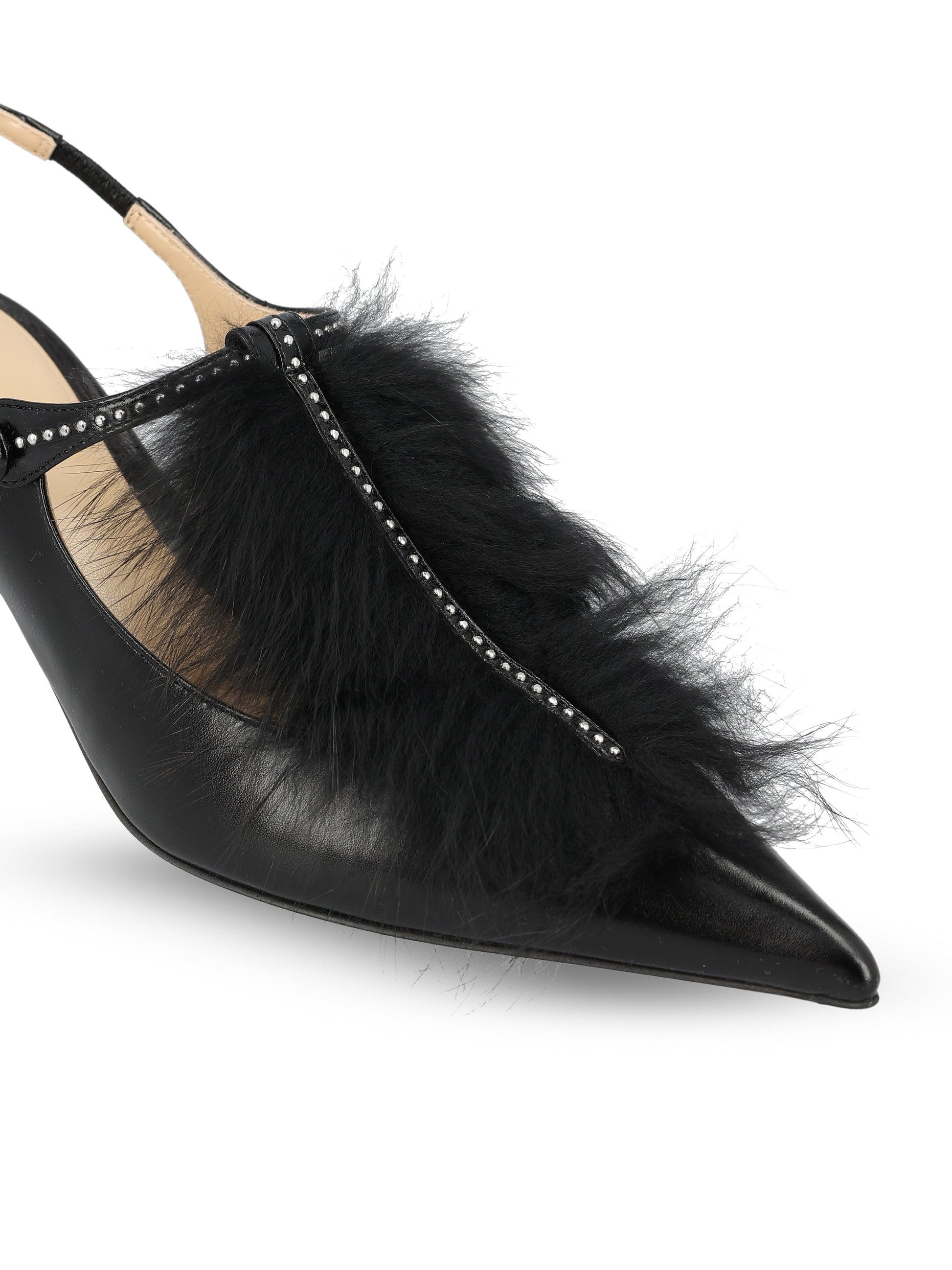 Slingback realizzate in pelle. 8J9157 AY0WF0ABB FENDI 