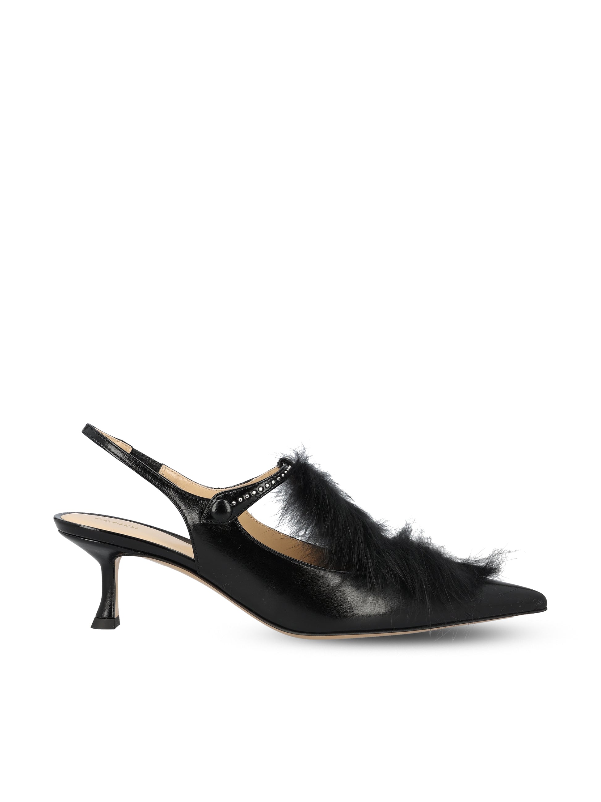 Slingback realizzate in pelle. 8J9157 AY0WF0ABB FENDI 