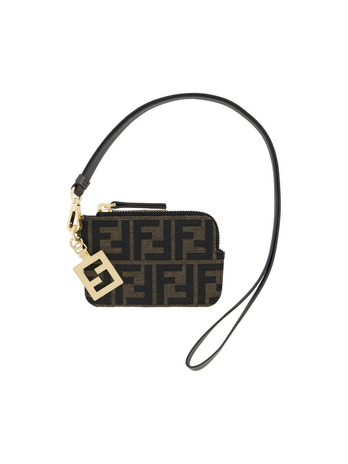 Porta carte con zip su due lati e tag rimovibile 8M0594 B17AF14YN FENDI 