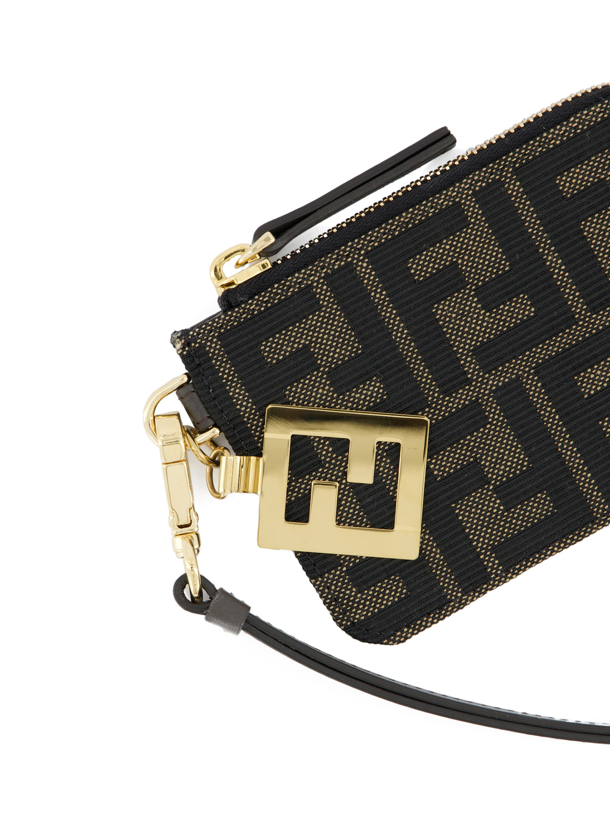 Porta carte con zip su due lati e tag rimovibile 8M0594 B17AF14YN FENDI 