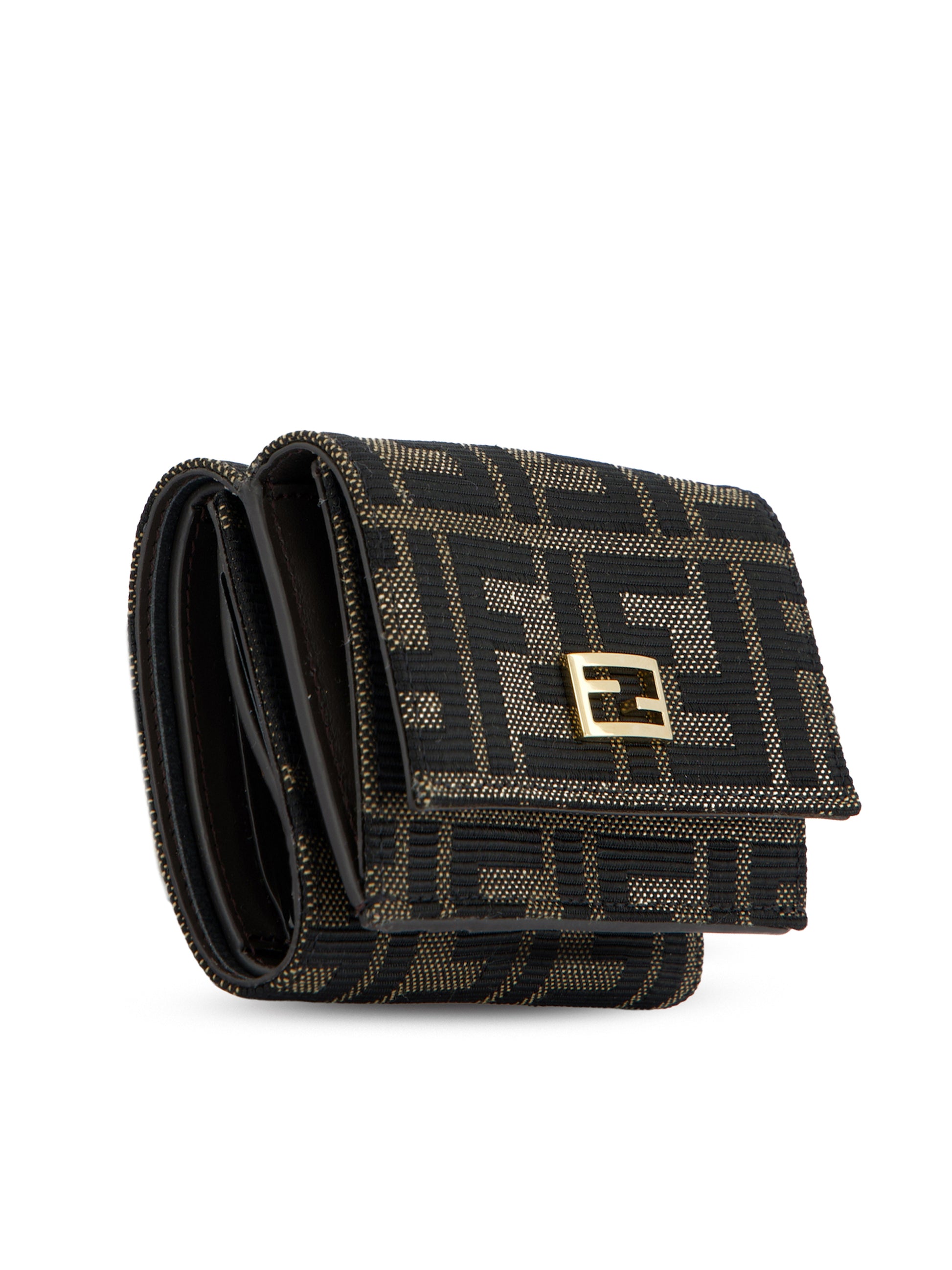 Portafoglio realizzato in tessuto jacquard. 8M0595 B1JYF0VAT FENDI 