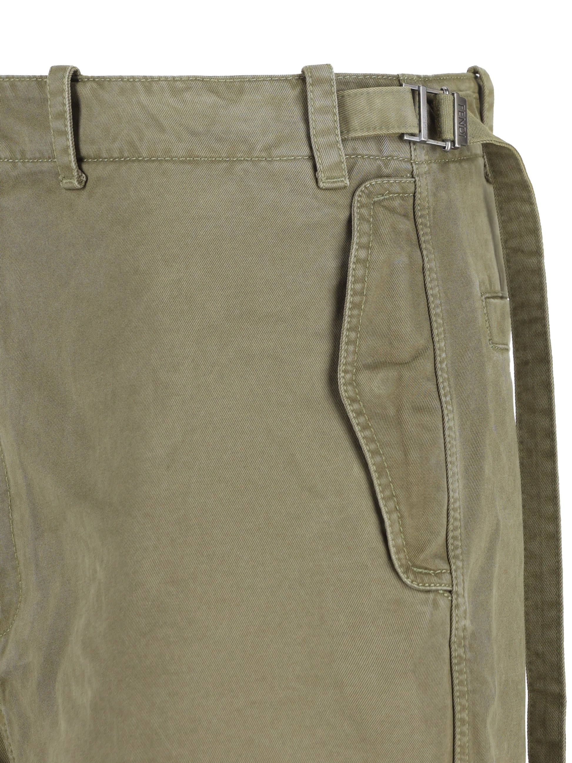 Pantaloni in cotone FB1145 AME4F0QQ4 FENDI 