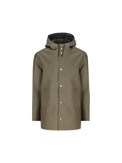 Giacca realizzata in poliestere e cotone. FF0903 B1UEF1XEW FENDI 