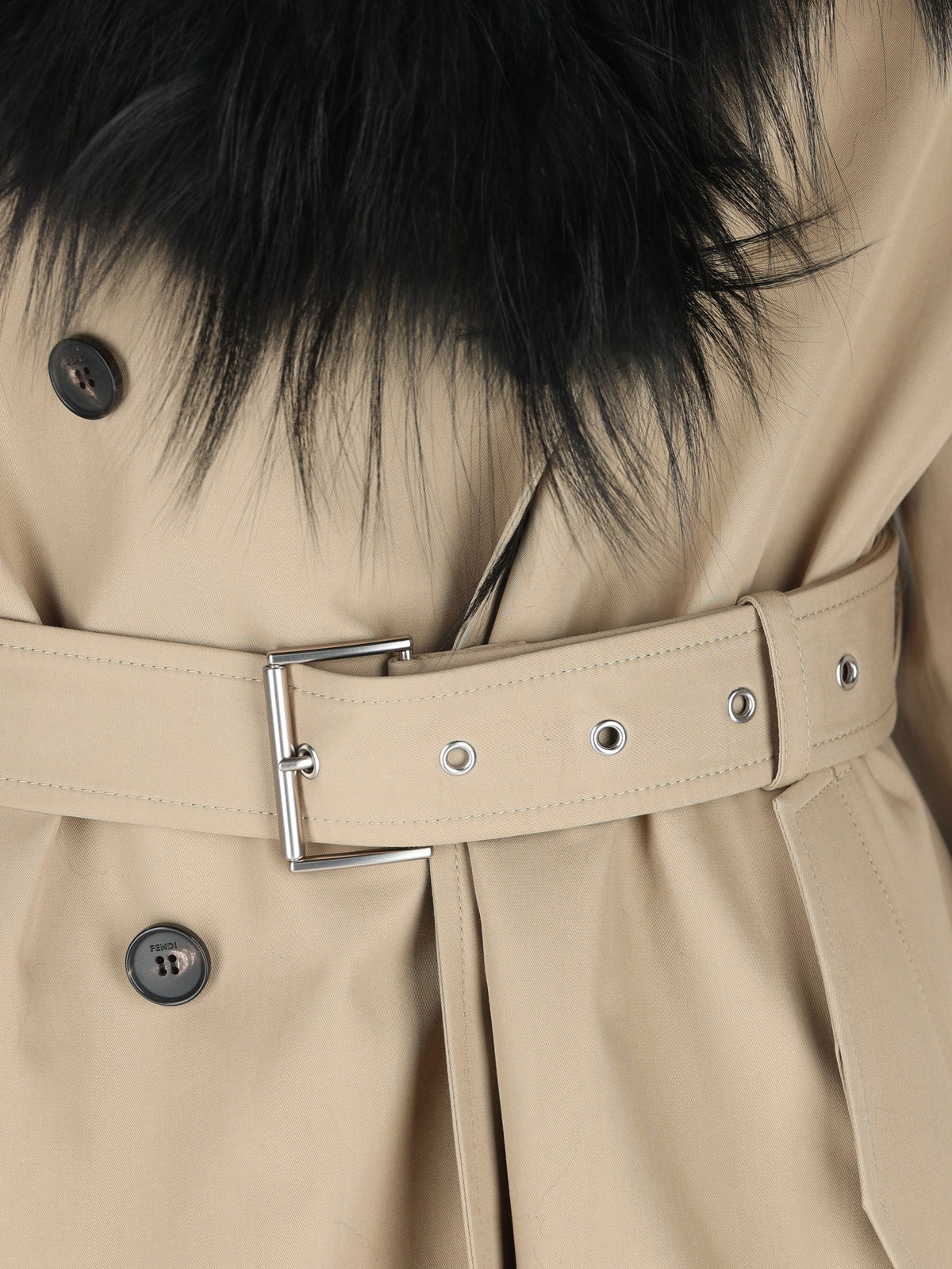 Trench in cotone FF6202 AMVNF0TX9 FENDI 