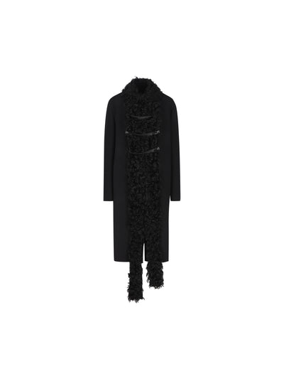 Cappotto realizzato in lana e montone. FF6214 B1H1F0QA1 FENDI 
