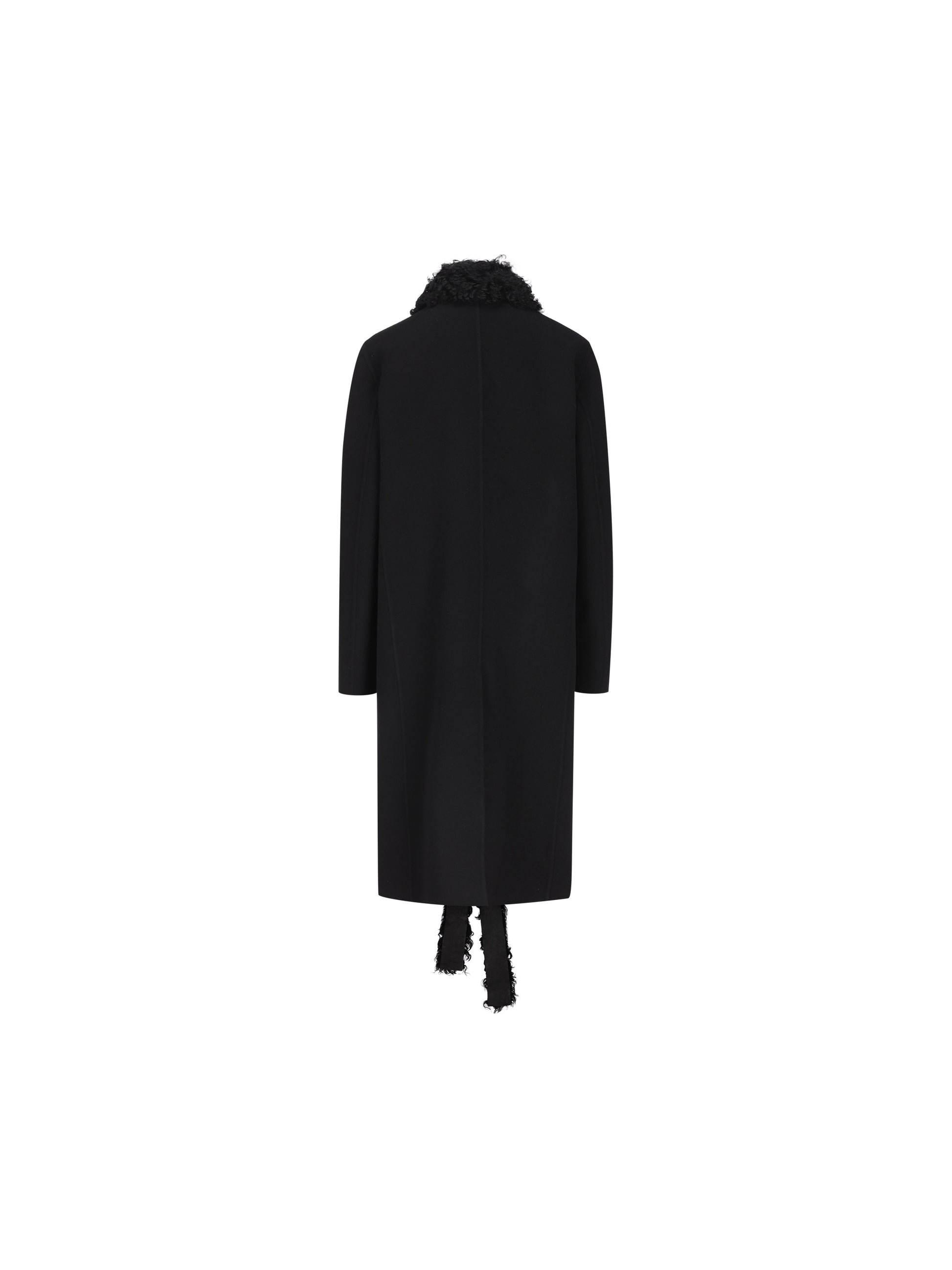 Cappotto realizzato in lana e montone. FF6214 B1H1F0QA1 FENDI 