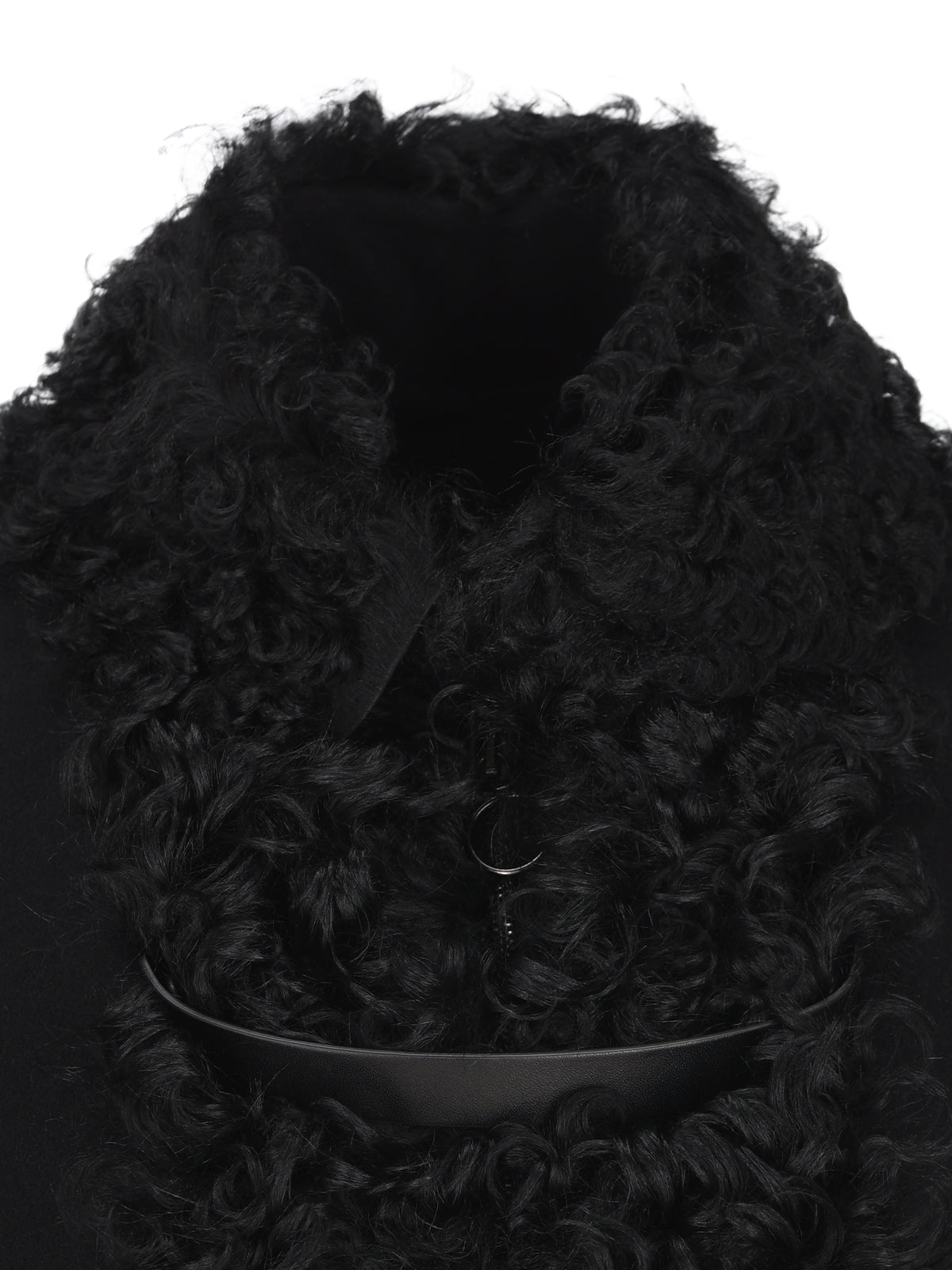 Cappotto realizzato in lana e montone. FF6214 B1H1F0QA1 FENDI 