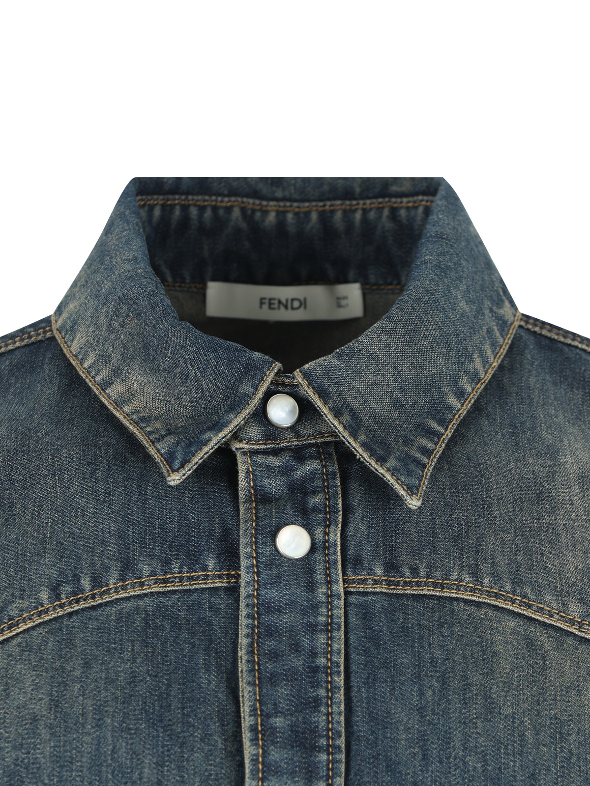 Camicia realizzata in cotone. FLF002 B1PDF19S8 FENDI 