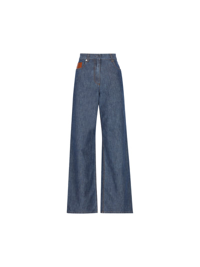 Pantaloni in cotone. FLP863 AW8HF0QB0 FENDI 