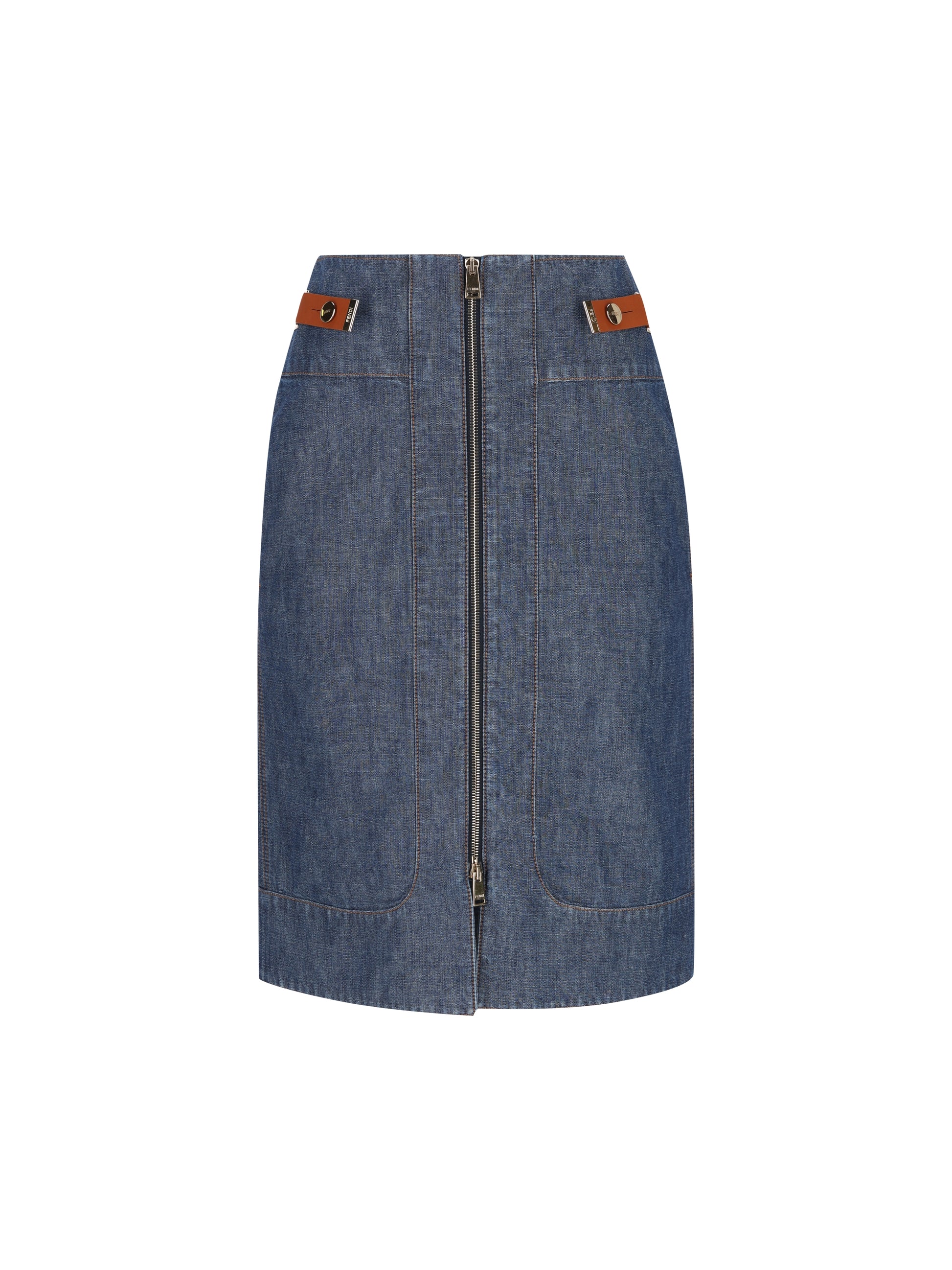 Gonna realizzata in cotone. FLQ609 AW8HF0QB0 FENDI 