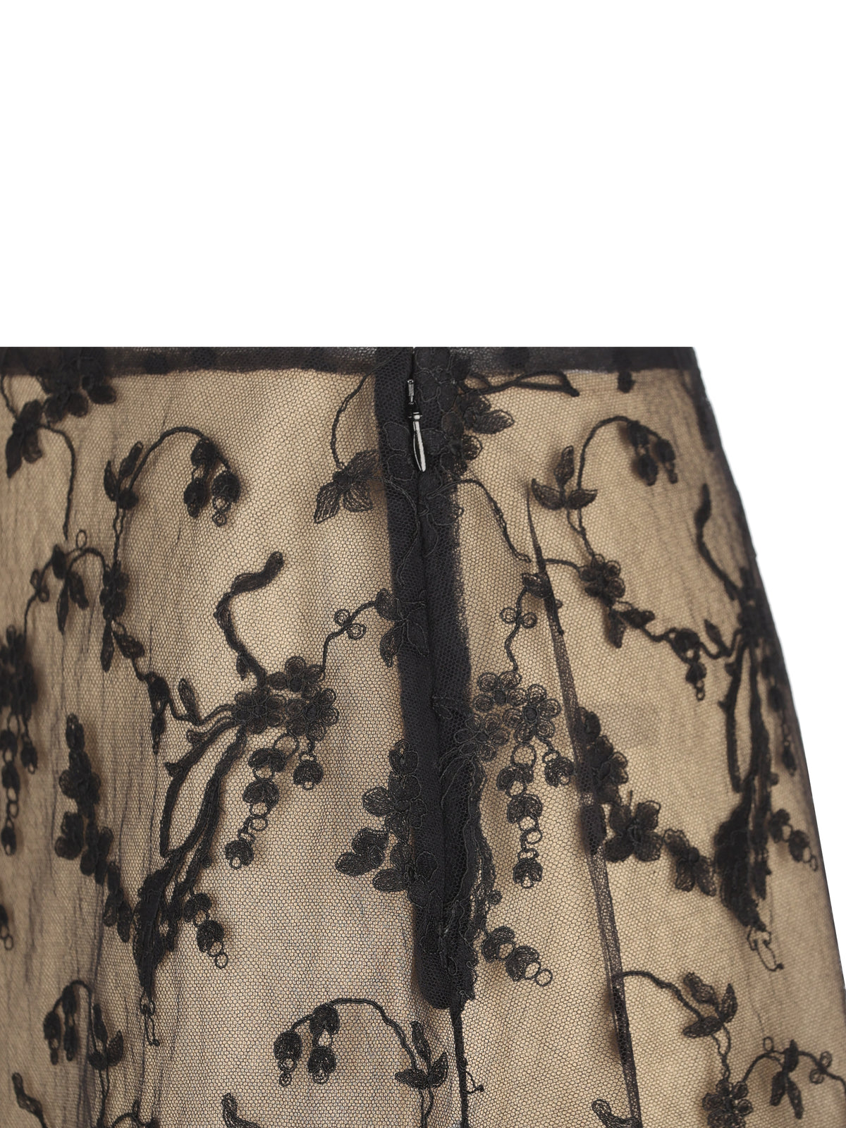 Gonna in pizzo Peonia. FQ7756 AMVIF0QA1 FENDI 